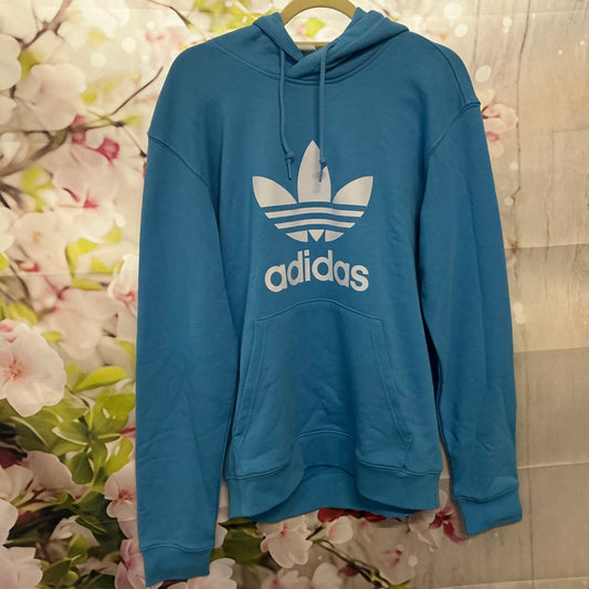 Men’s adidas trefoil hoodie size medium new with tags 0332