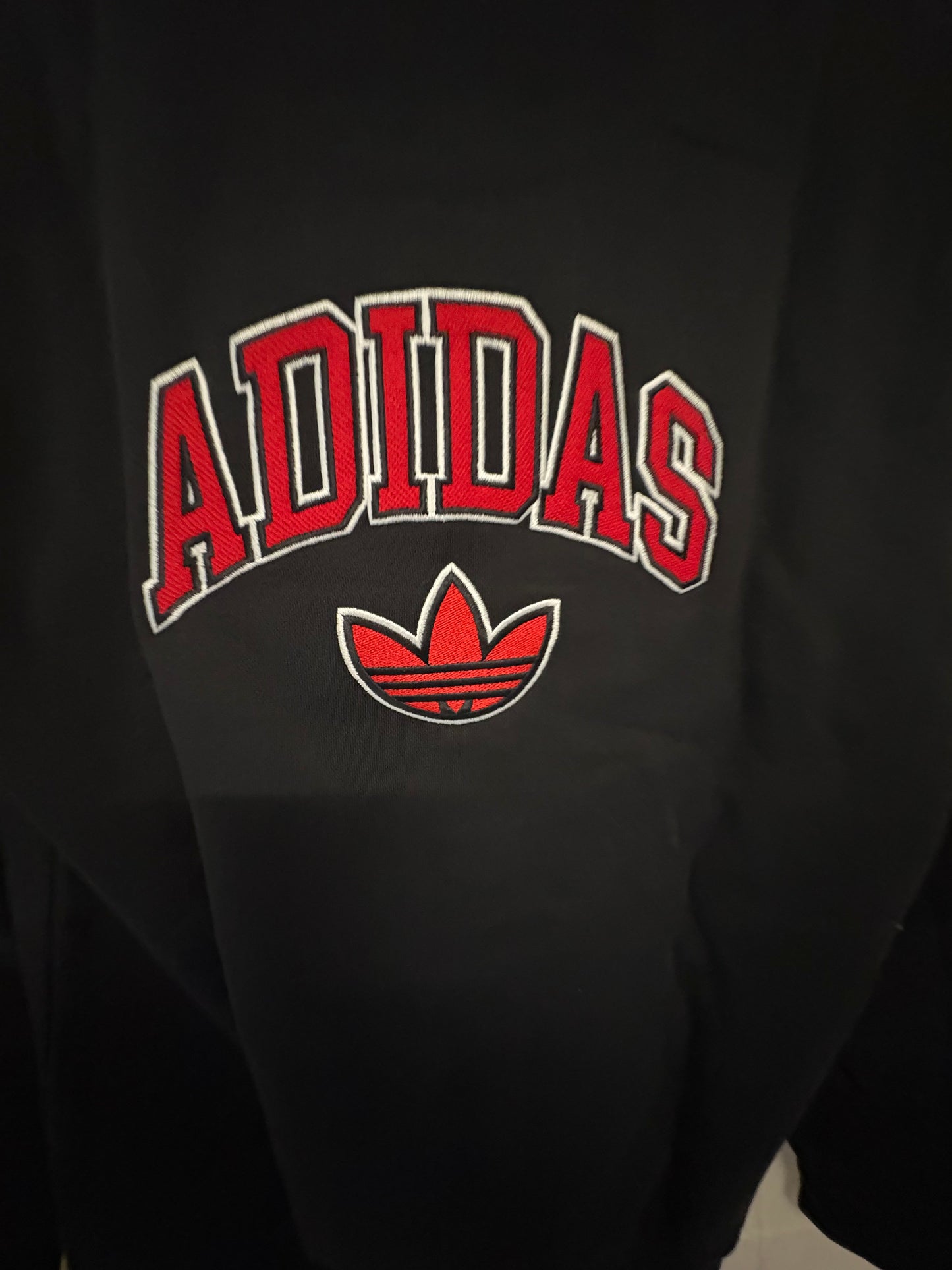 Junior adidas collegiate hoodie Black age 13/14 years 0046