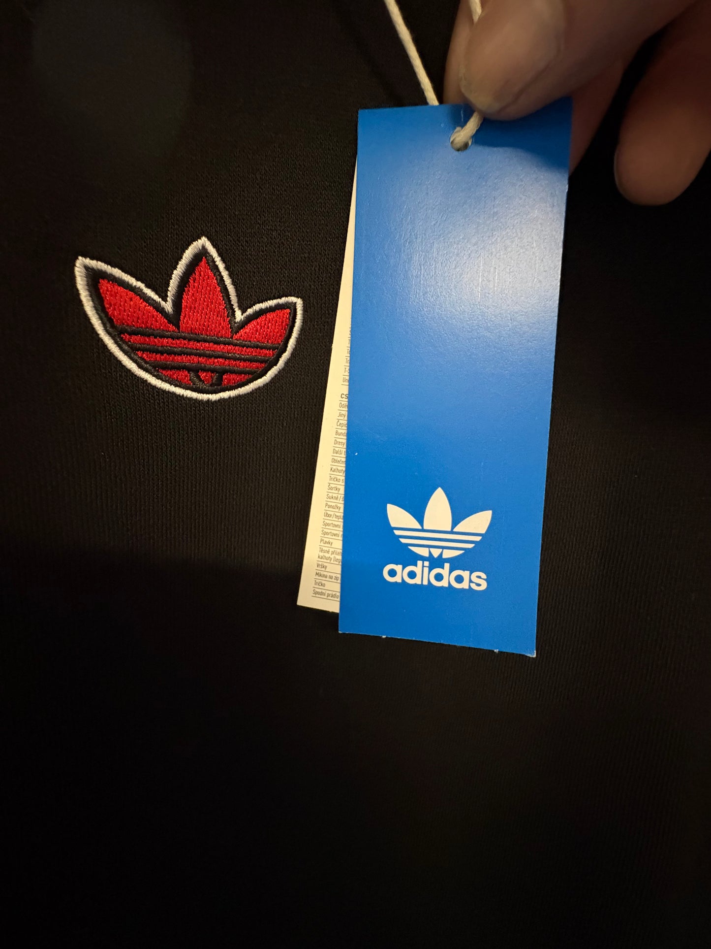Junior adidas collegiate hoodie Black age 13/14 years 0046