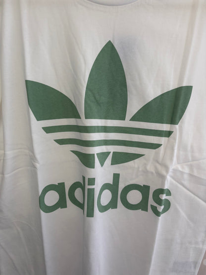 Woman’s adidas Big Trefoil Tee Shirt size uk 8