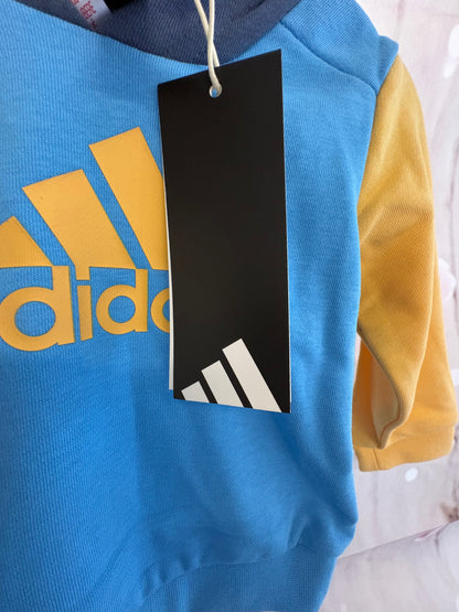 Infants adidas tracksuit set with hood age 3/6 months 0375