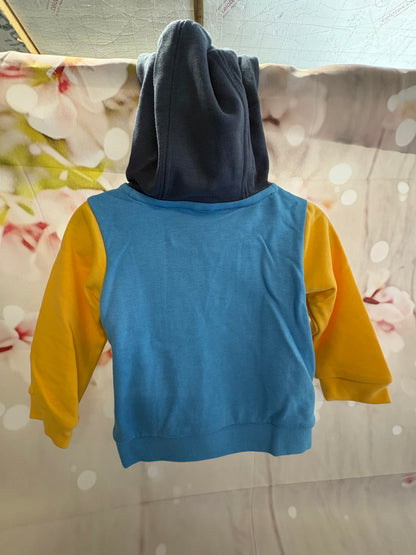 Infants adidas tracksuit set with hood age 3/6 months 0375